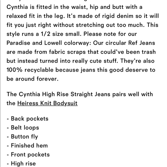 Reformation Cynthia High-Rise Straight Daisy Embroidered Jeans 29 NWT - Picture 5 of 12